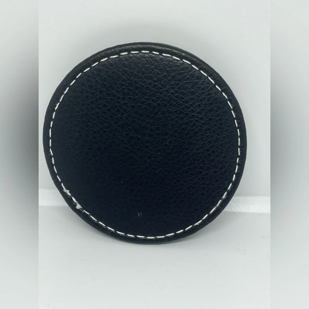 Avon y2k Classic Compact Mirror & Leather‎ Case
